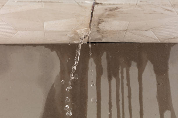 Professional Burst Pipe Cleanup technician working in Columbus, NC